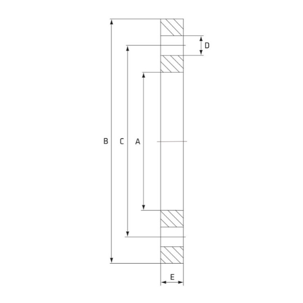 Pipe Flange As4087 Pn16 5770