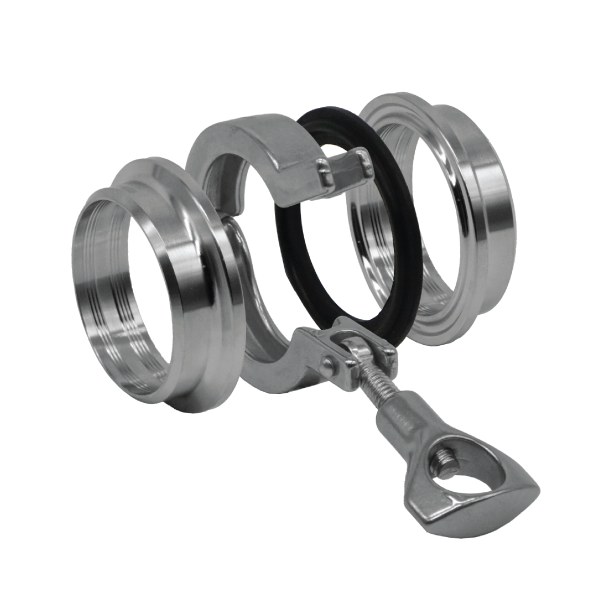 Tri Clover Complete Set with Short Expansion Ferrule